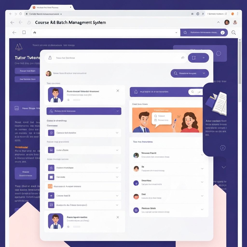 Course & Batch Management